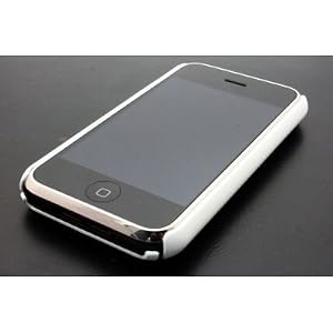 Cozip Polycarbonate soft d�nn WEISS WEI� H�lle Cover Skin f�r Apple iPhone 1G 2G -Made in Korea-