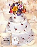 Ateco S100120 White Rolled Fondant, 20 lbs