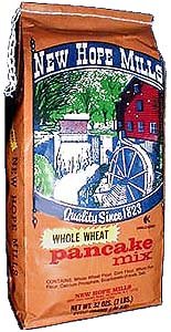 New Hope Mills, Whole Wheat Pancake mix (a high fiber, no sugar or milk mix): Box of 4 by New Hope Mills