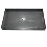 Tile Redi 3048CBF-PVC Shower Pan 30x48 Barrier Free Shower Pan With Integrated  Center PVC Drain