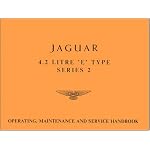 Jaguar 4.2 E-Type Ser 2 Handbook (Official Owners' Handbooks) book cover