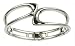 Fossil Stainless Steel JF80905 Ladies Basic Bangle