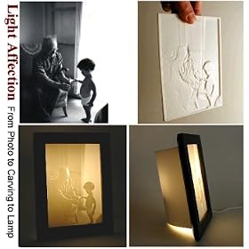 Framed Personalized Lithophane. Photo gift.