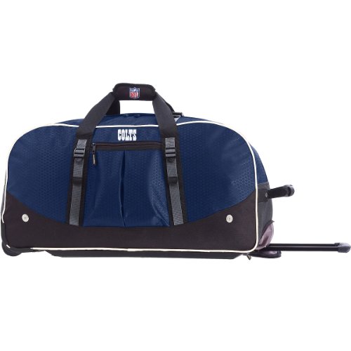 Athalon Indianapolis Colts 29 Inch Duffle Bag with Wheels