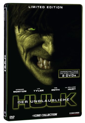 Childrens Toyshop  DVD : Der unglaubliche Hulk (limitiertes Steelbook, ungeschnittene US-Kinoversion)