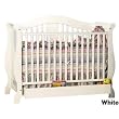 Aspen with Drawer Baby Crib In White Finish By Storkcraft Baby Furniture