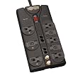 Tripp Lite TLP810NET Protect It! Surge Protector/Suppressor 8 outlets (3 Transformers) 10ft Cord 3240 Joules