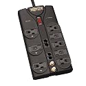 Tripp Lite TLP810NET Protect It Surge Protector - Black