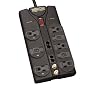 Tripp Lite TLP810NET Protect It! Surge Protector/Suppressor 8 outlets (3 Transformers) 10ft Cord 3240 Joules