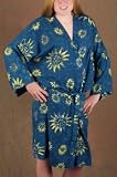 Sunflowers 2 Kimono Style Robe - One Size