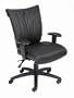 Boss Executive Multi-Function Leatherplus Mid Back Chair