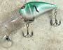 JLVLures Deep Crankbait Green Silver Shad : Diver Lures JLV Freshwater Smallmouth Steelhead Pike Salmon Trout
