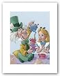 Alice and the Mad Hatter - Celebration by Walt Disney 10.5"x8" Art Print Poster Disney