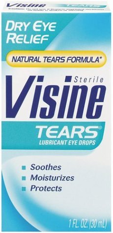 Buy Visine Tears Natural Tears Formula Lubricant Eye Drops, 1-Ounce Bottles (Pack of 3) by Visine now!