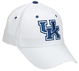 Kentucky Adult One-Fit Hat (White)