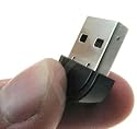 U-Bop Fingernail Ultra Petite (World's Smallest) Bluetooth Dongle (100m range + V2.0 + EDR)