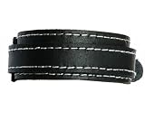 Neptune Giftware Black Leather Strap Cuff Wrap Gothic Wristband Bracelet - 43