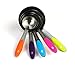Premium Stainless Steel Measuring Cups and Spoons Stackable Set, 10 Pieces. Professional Metal Cookware Tools to Measure Liquid and Dry Ingredients in your Kitchen.