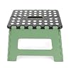 Kikkerland EZ Fold Short Step Stool, Green