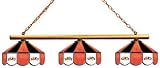 MLB San Francisco Giants Three Shade Stained Glass Billiard Table Lamp