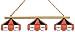 Imperial San Francisco Giants Licensed Three Shade Stained Glass Billiard Table Lamp