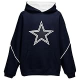 Dallas Cowboys Navy Blue Youth Reverse Hoody Sweatshirt
