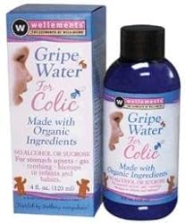 wellements Gripe Water for Colic, 4 Fluid Ounce