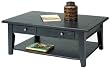 Liberty Furniture Rustic Black Treasures Cocktail Table