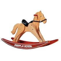 Radio Flyer Classic Wood Rocking Horse