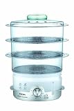 from Tefal Tefal Ultra Compact VC100615 3 Tier Steamer, Chrome Kitchen & Home Model VC100615