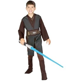Star Wars tm Anakin Skywalker tm Standard Costume Child Size Large for 8-10 years