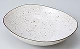渕サビうのふ楕円鉢　【美濃焼　多用皿】