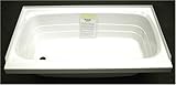 RV Bathtub, White, 24