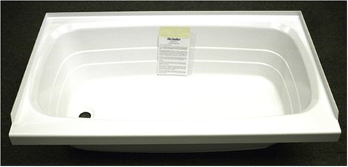 RV Bathtub, White, 24