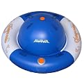 Saturn Rocker Floating Fun Rider - White/ Blue (70" x 35")
