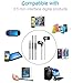 Base Enchance Earphone with mic, QVOIT Ergonomic Noise Isolating Bass Enhanced + Bass Boosted Stereo Surround Sound Audio Earbuds