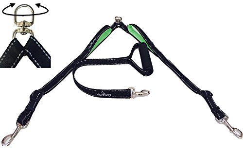 Vaun duffy double dog leash Clearance