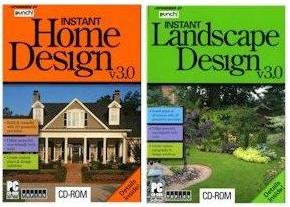 Instant Home Design and Landscape Design Software Bundle