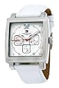Tommy Hilfiger Women's White Leather Strap Watch #1780816
