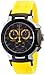 Tissot Men's T0484172705703 T-Race Quartz Yellow Strap Chronograph Dial Watch