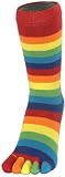 TOETOE Knee-high Stripy Rainbow Unisize 4-11 - All Styles