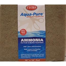 HBH Enterprises Cut your own Ammonia Filter Pad 10x18in by HBH Enterprises