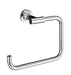 KOHLER K-14441-CP Purist Towel Ring, Polished Chrome