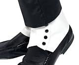 Spats White Adult (One Size)