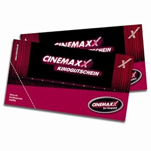 CinemaxX-Paket: Variante 1 (2 Kinogutscheine)