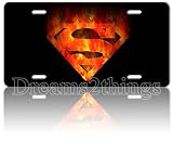  : Superman License Plate on Fire