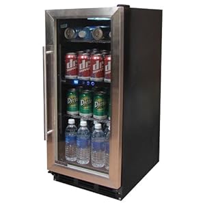 Vinotemp VT-32BCSB Built-In or Freestanding Beverage Cooler Vinotemp VT-32BCSB Built-In or Freestanding Beverage Cooler