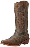 Roper Women's Eagle Snip Toe Boot,Grey,7.5 M US