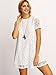 ROMWE Women's Short Sleeve Summer Lace Dress