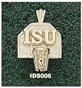Idaho State Bengals 14KT Gold "ISU" Backboard Pendant